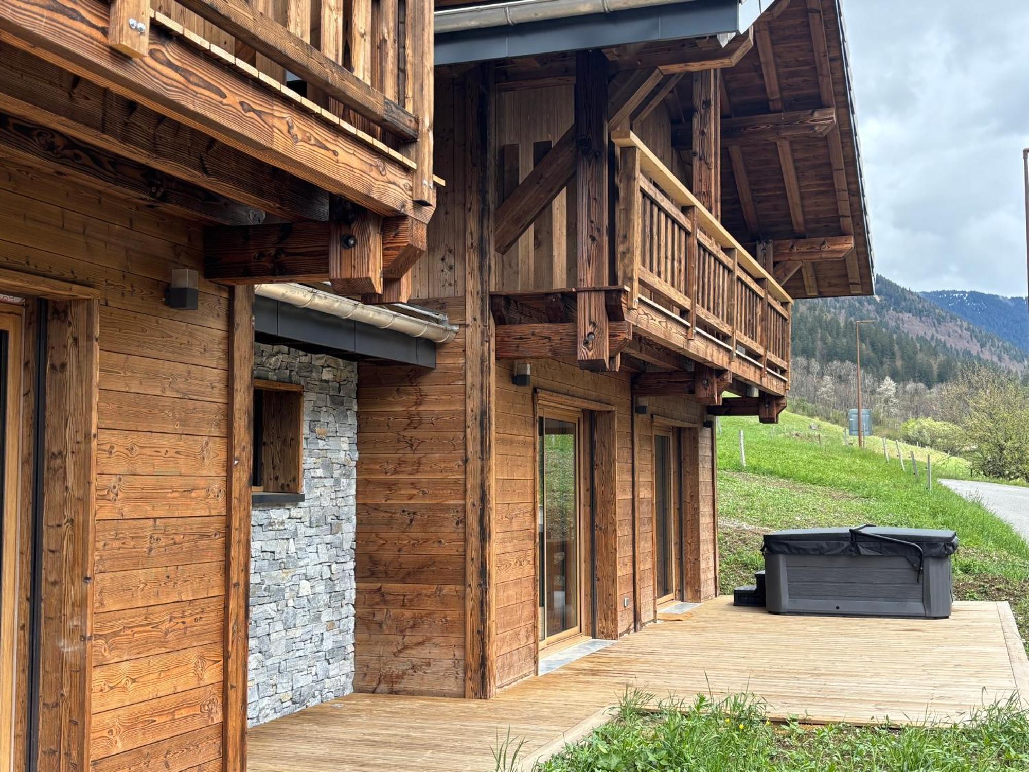 Chalets, Les Crozats Монрьон Экстерьер фото